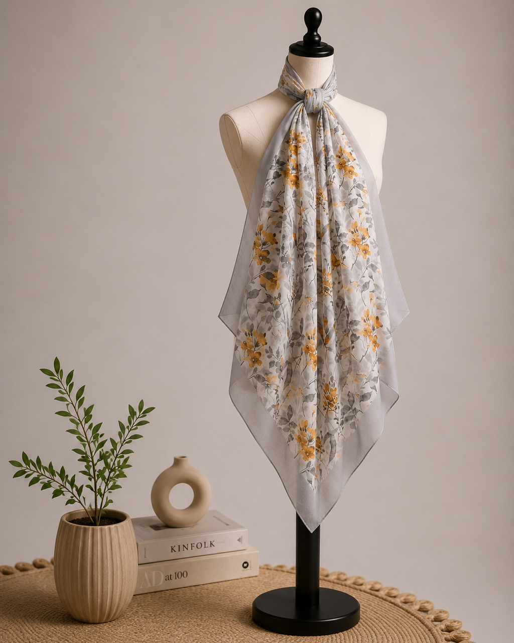 Karivani Luxury Digital Print Cotton Stole