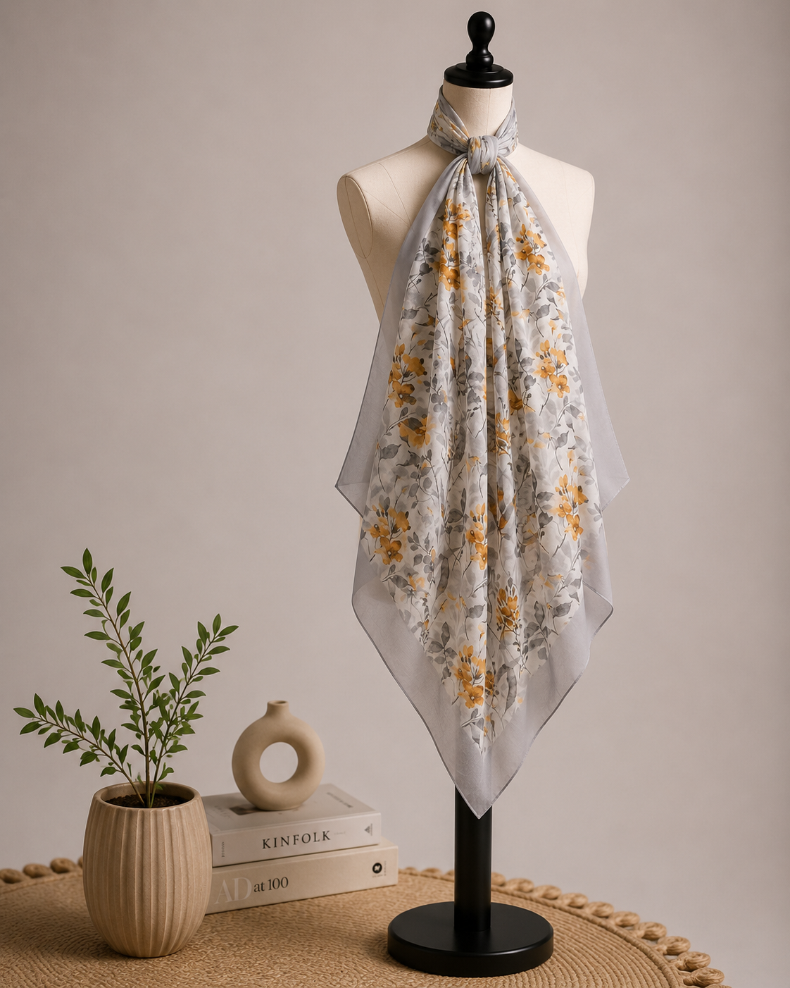 Karivani Luxury Digital Print Cotton Stole