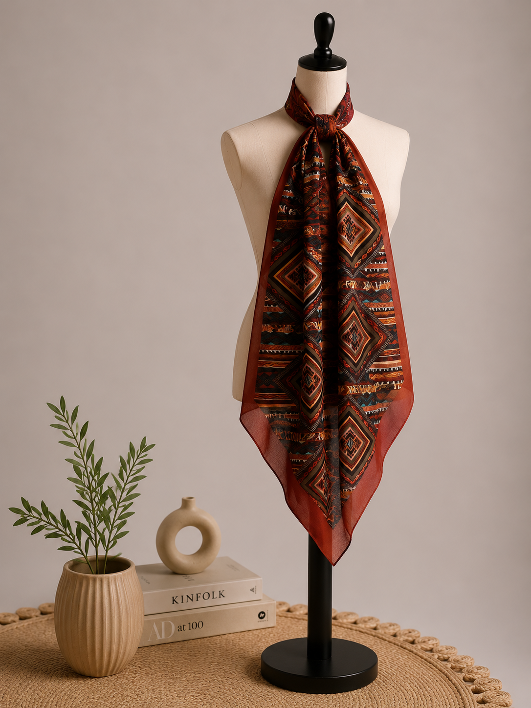 Karivani Luxury Digital Print Cotton Stole