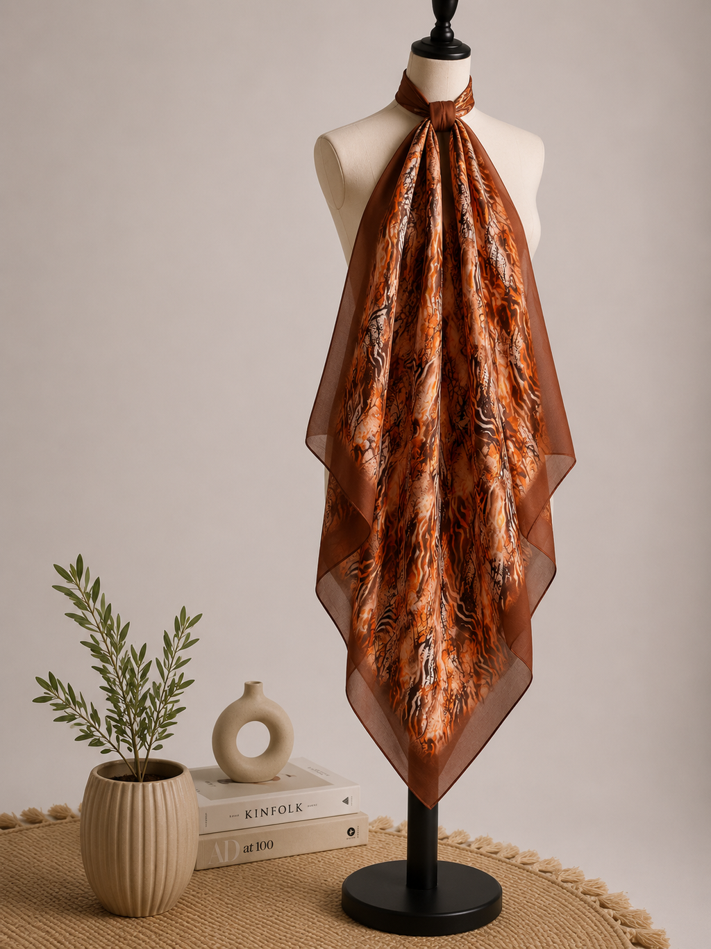Karivani Luxury Digital Print Cotton Stole
