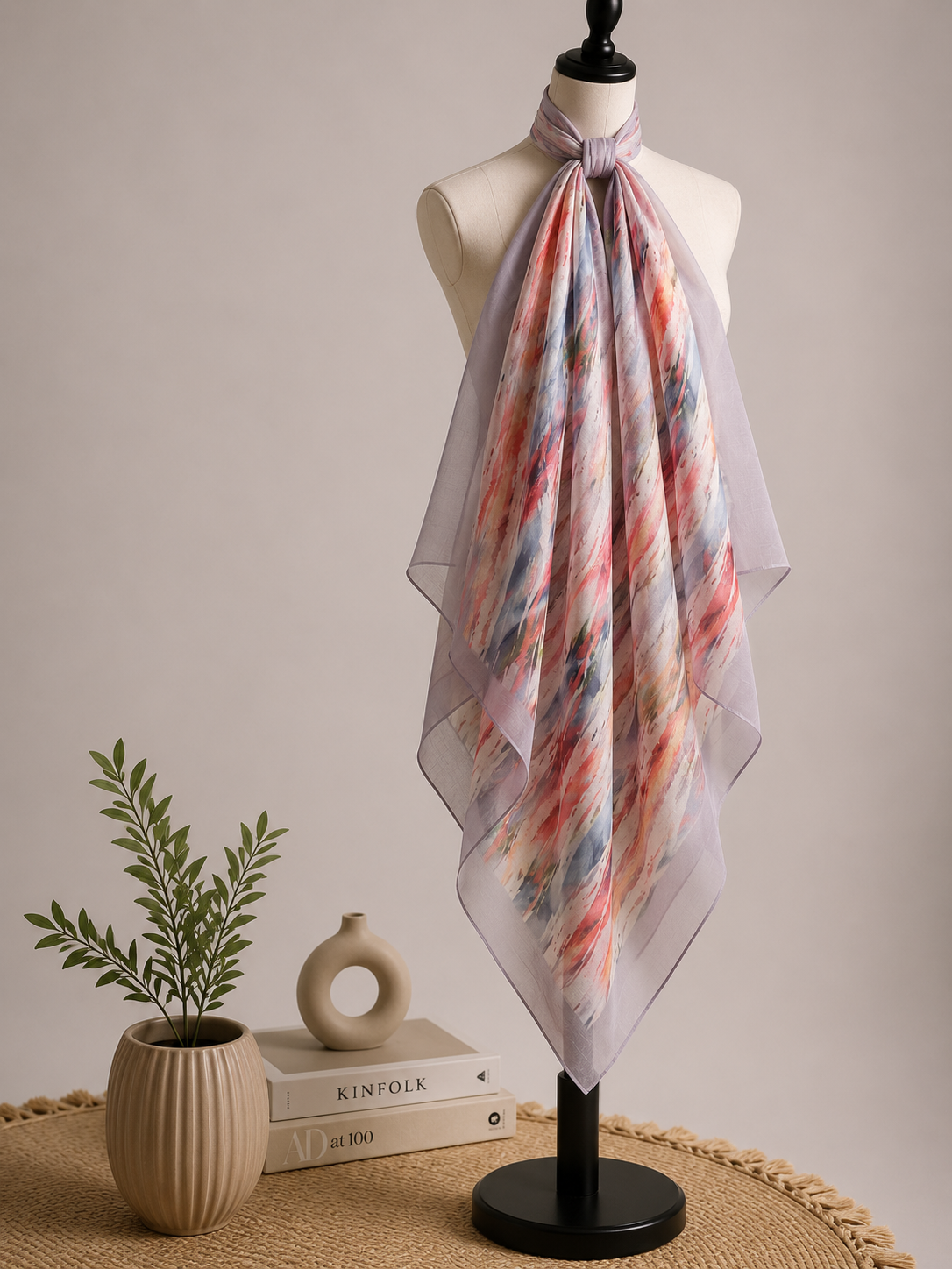 Karivani Luxury Digital Print Cotton Stole