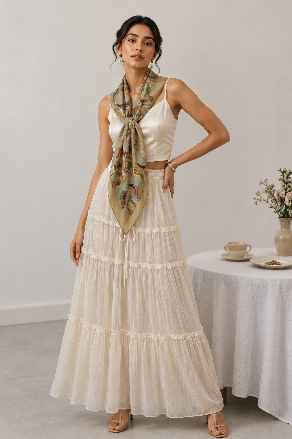 Karivani Luxury Digital Print Cotton Stole