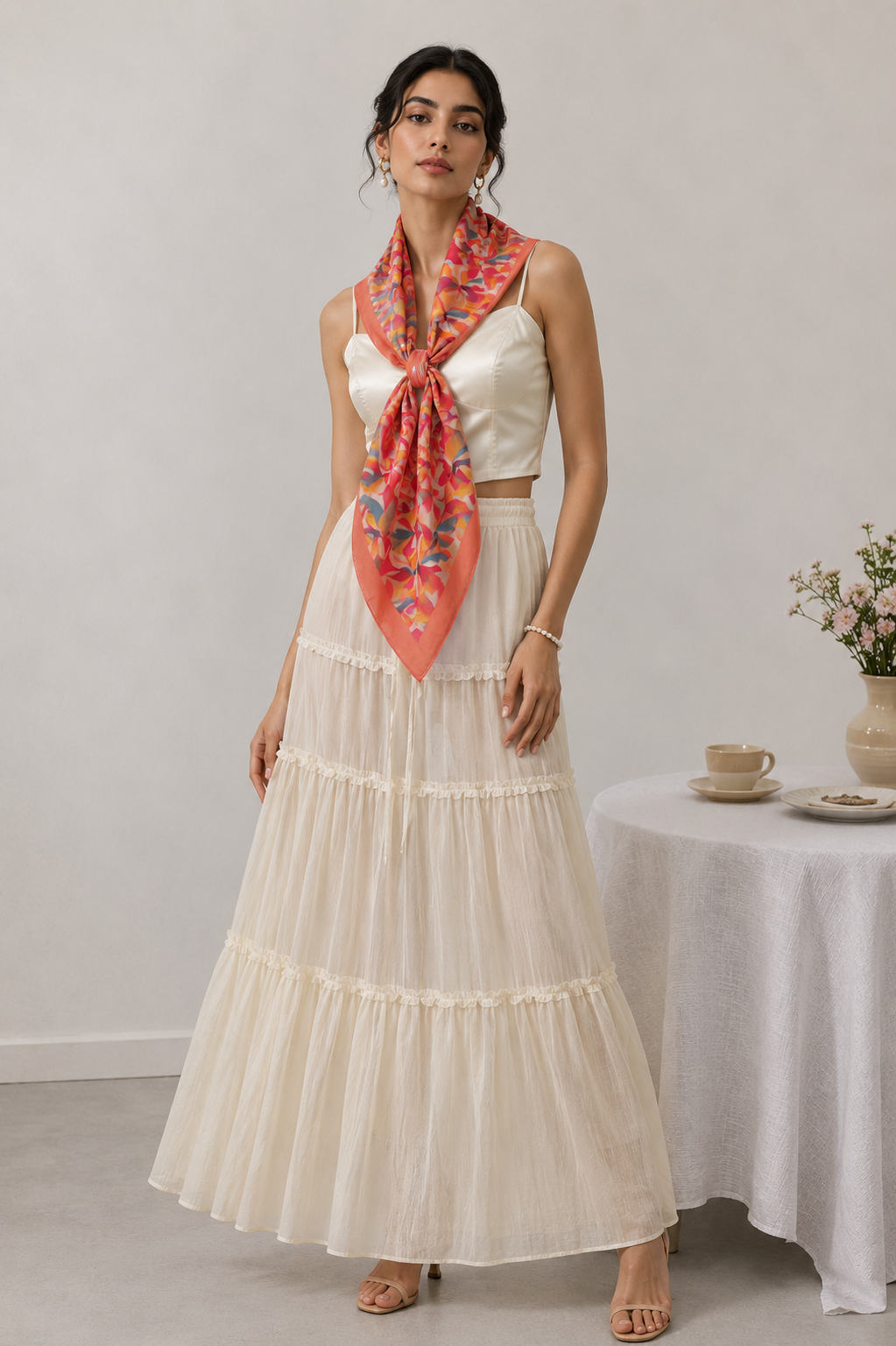 Karivani Luxury Digital Print Cotton Stole