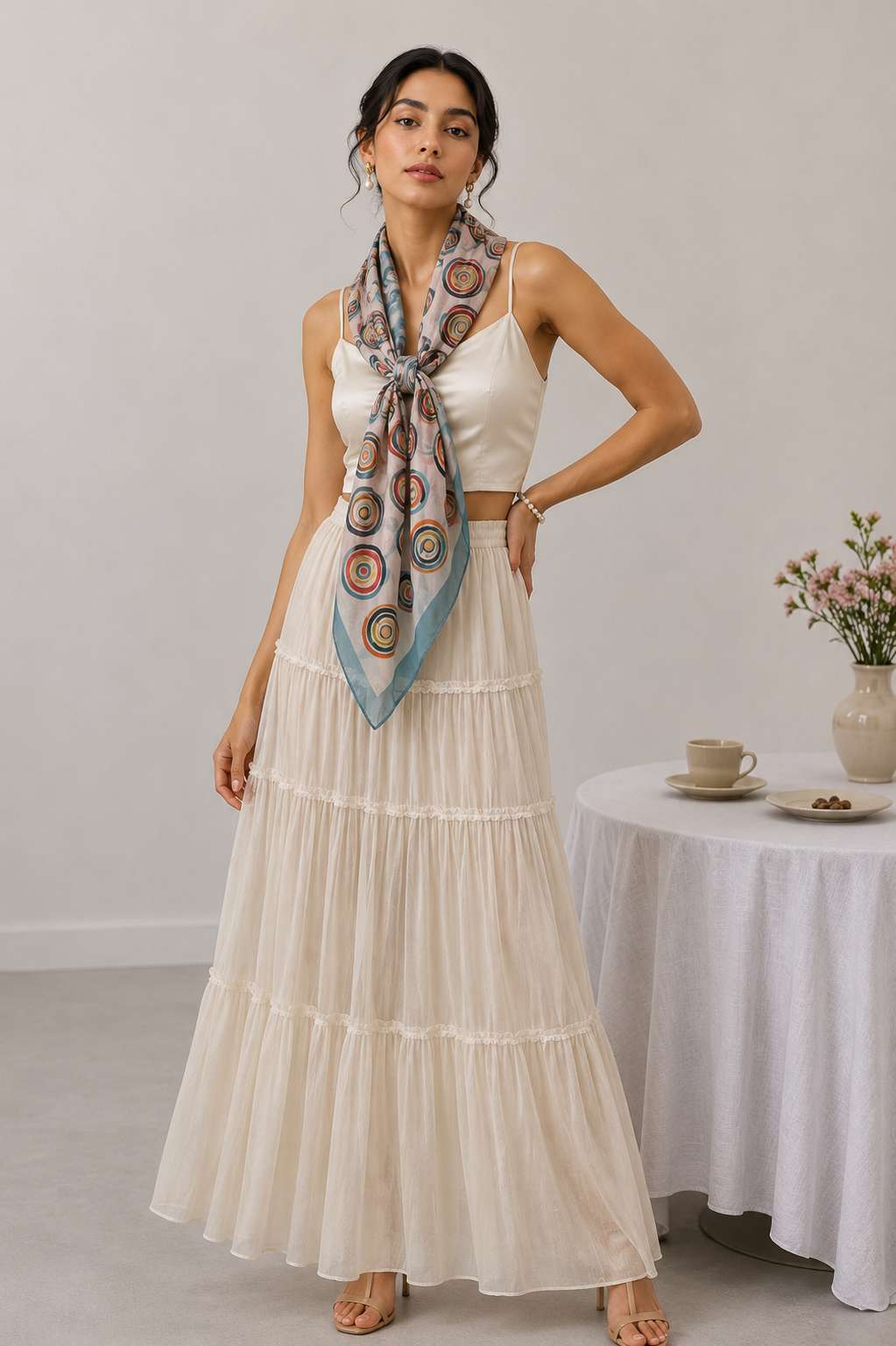 Karivani Luxury Digital Print Cotton Stole