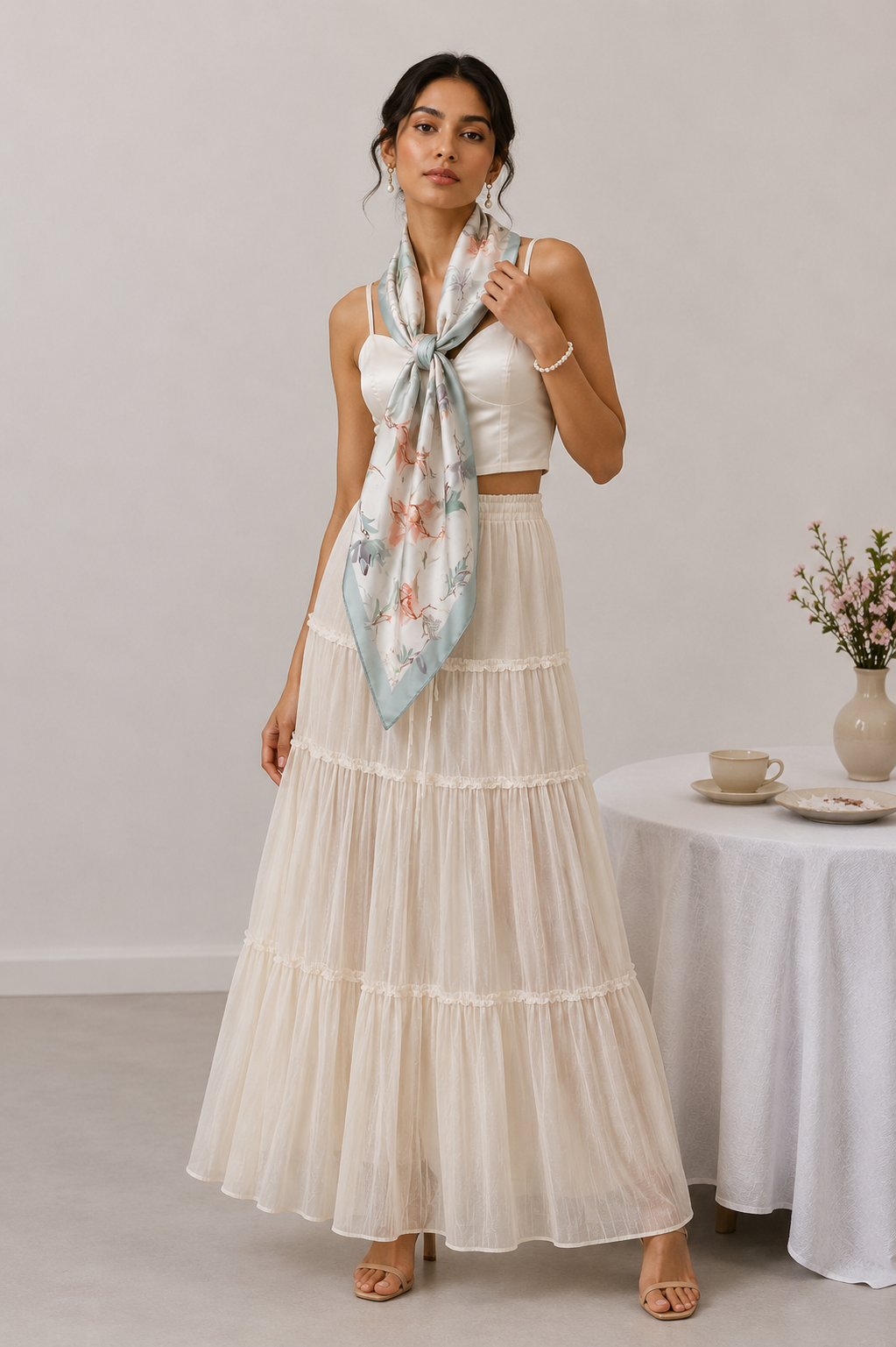 Karivani Luxury Digital Print Cotton Stole