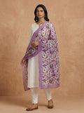 Karivani Luxury Floral Cotton Dupatta