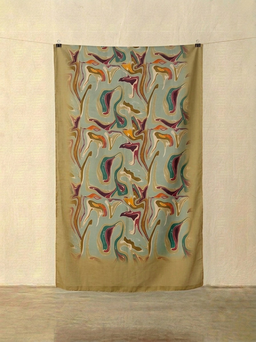 Karivani Luxury Digital Print Cotton Stole