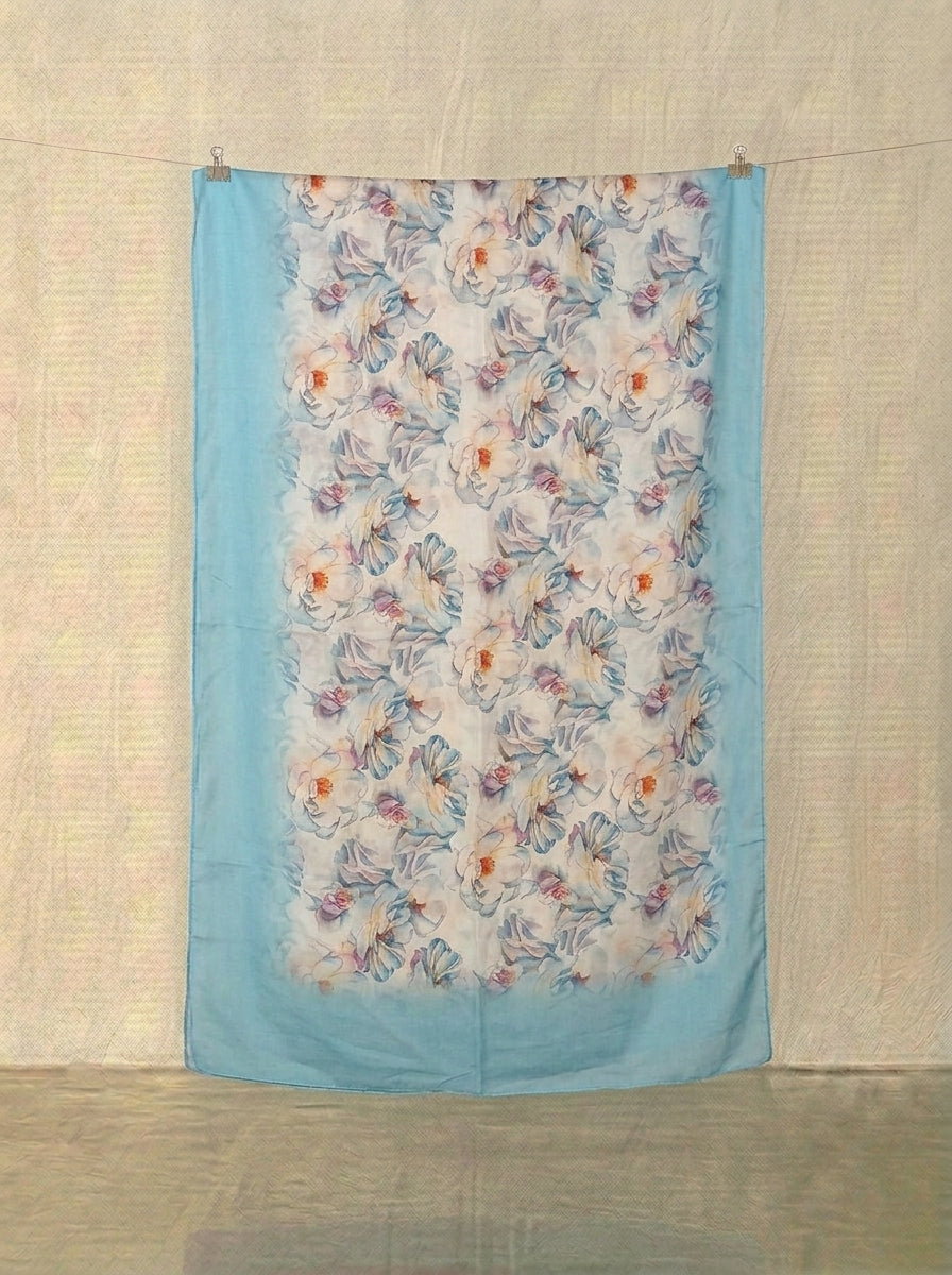 Karivani Luxury Digital Print Cotton Stole