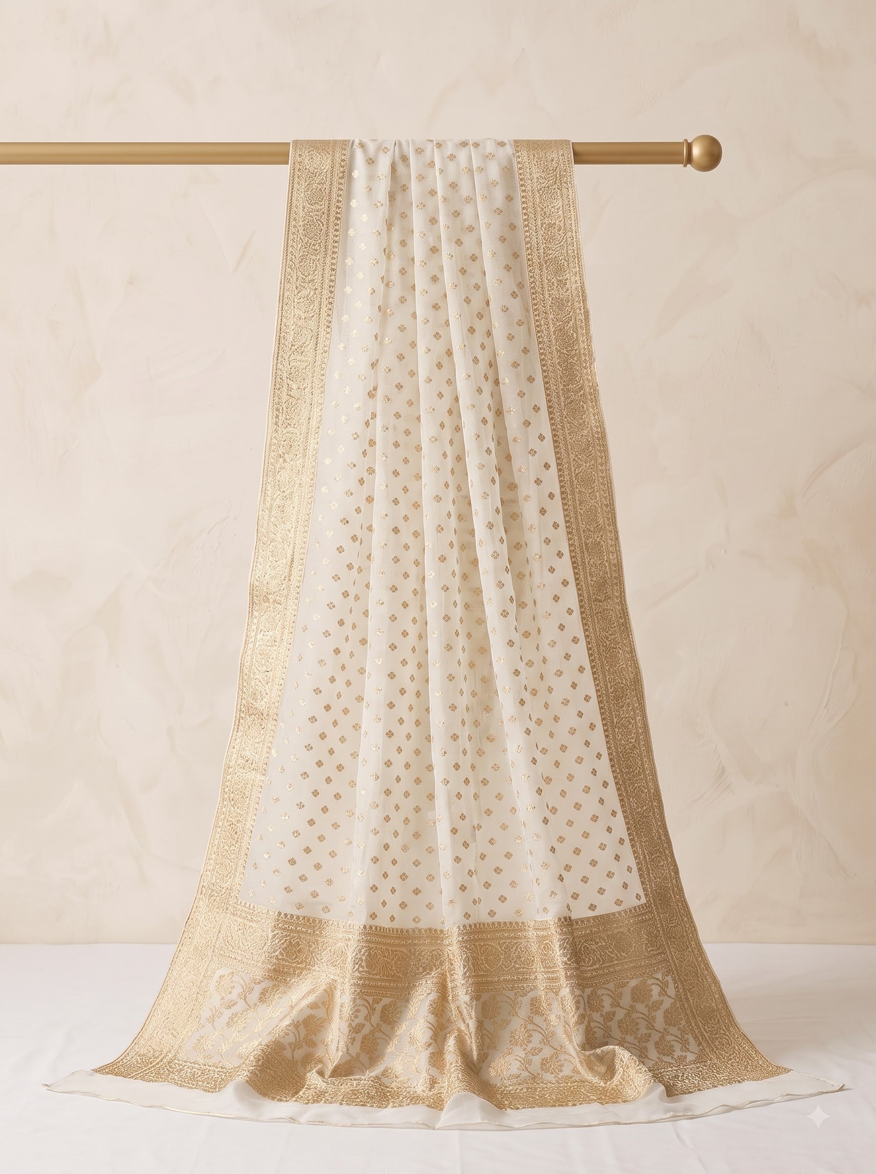 Zari Embroidered Dupatta