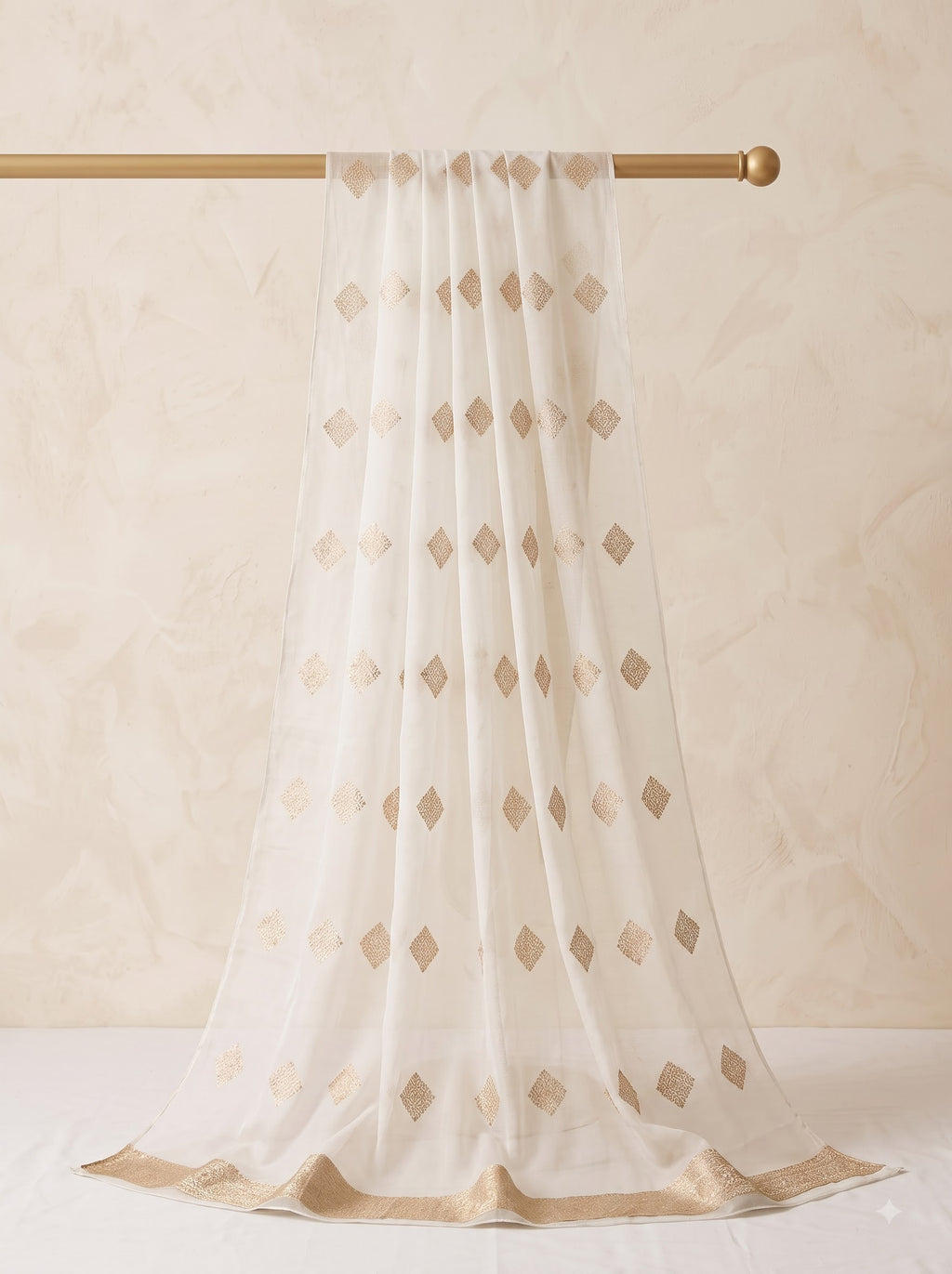 Zari Embroidered Dupatta