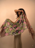 Printed Cotton Patchwork Lycra Stole