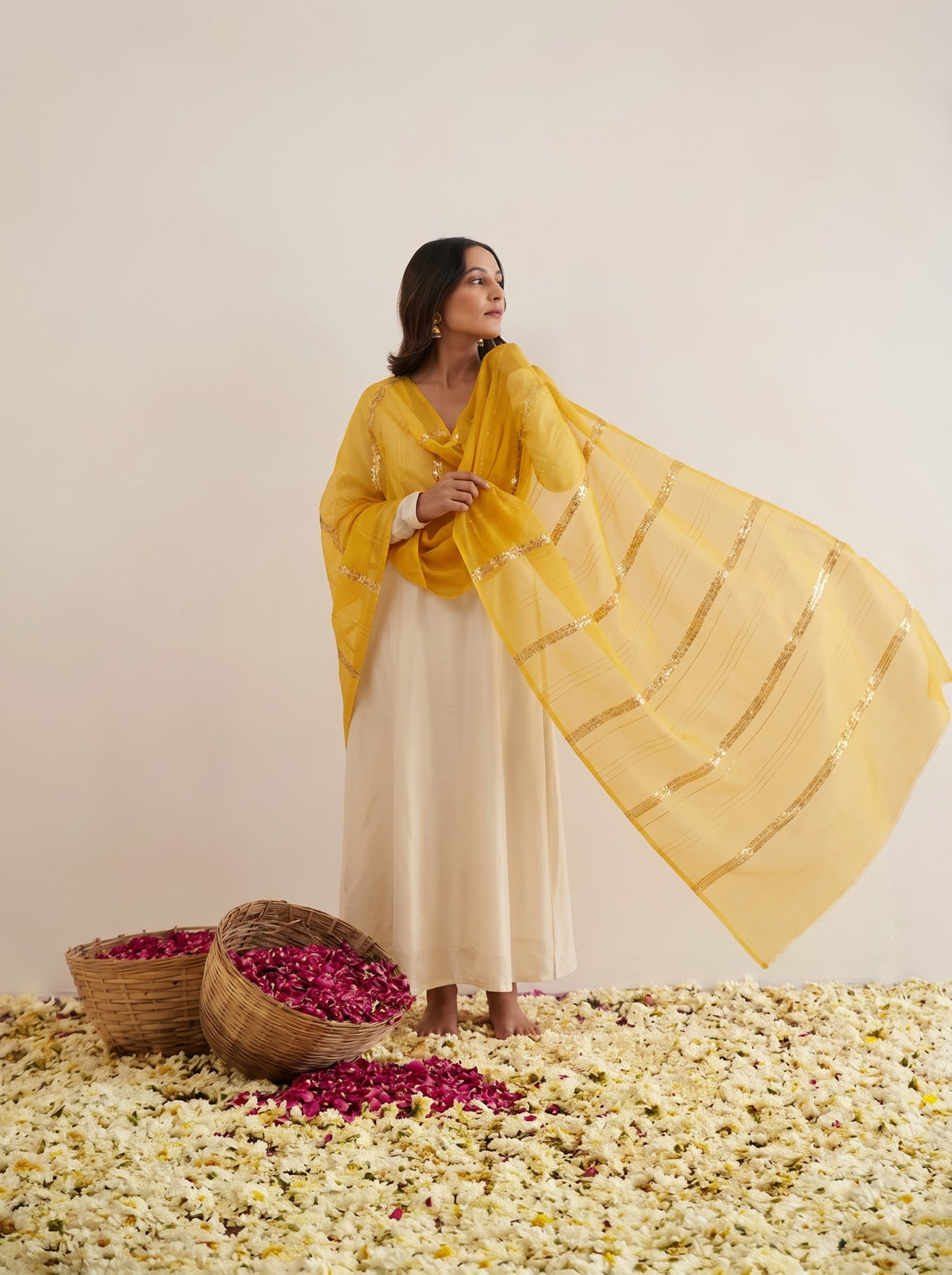 Zari Embroidered Dupatta