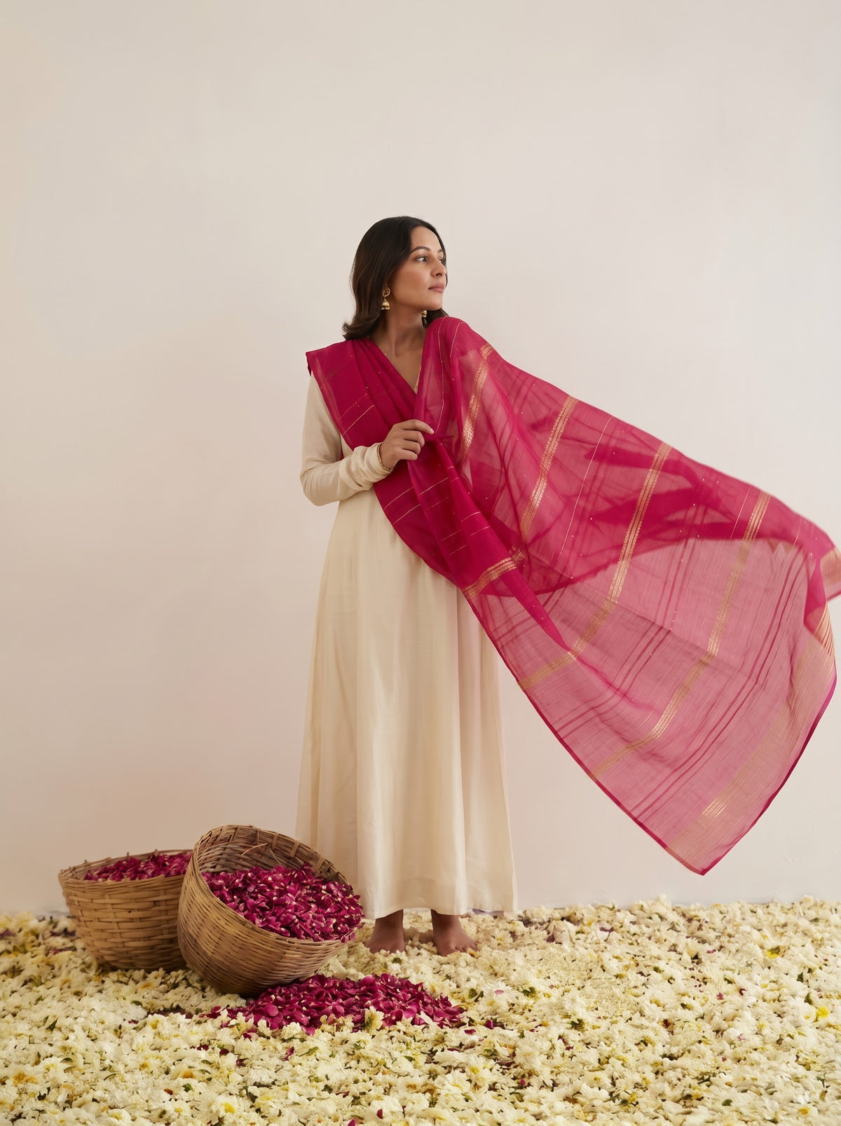 Zari Embroidered Dupatta