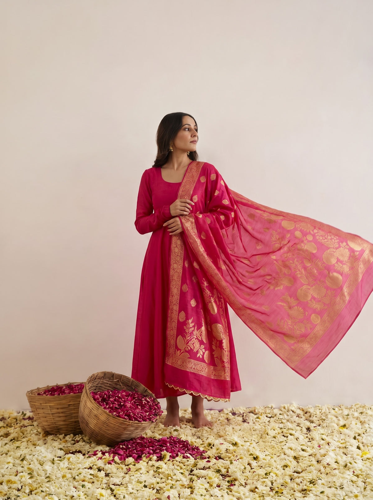 Zari Embroidered Dupatta