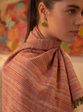Reversible Multi Stipe Modal Stole