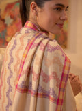 Melange Jacquard Viscose Stole