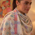 Melange Jacquard Viscose Stole