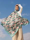Digital Printed Satin Scarf