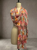 2 IN 1 Digital Print Chiffon Stole | 100x180 cm
