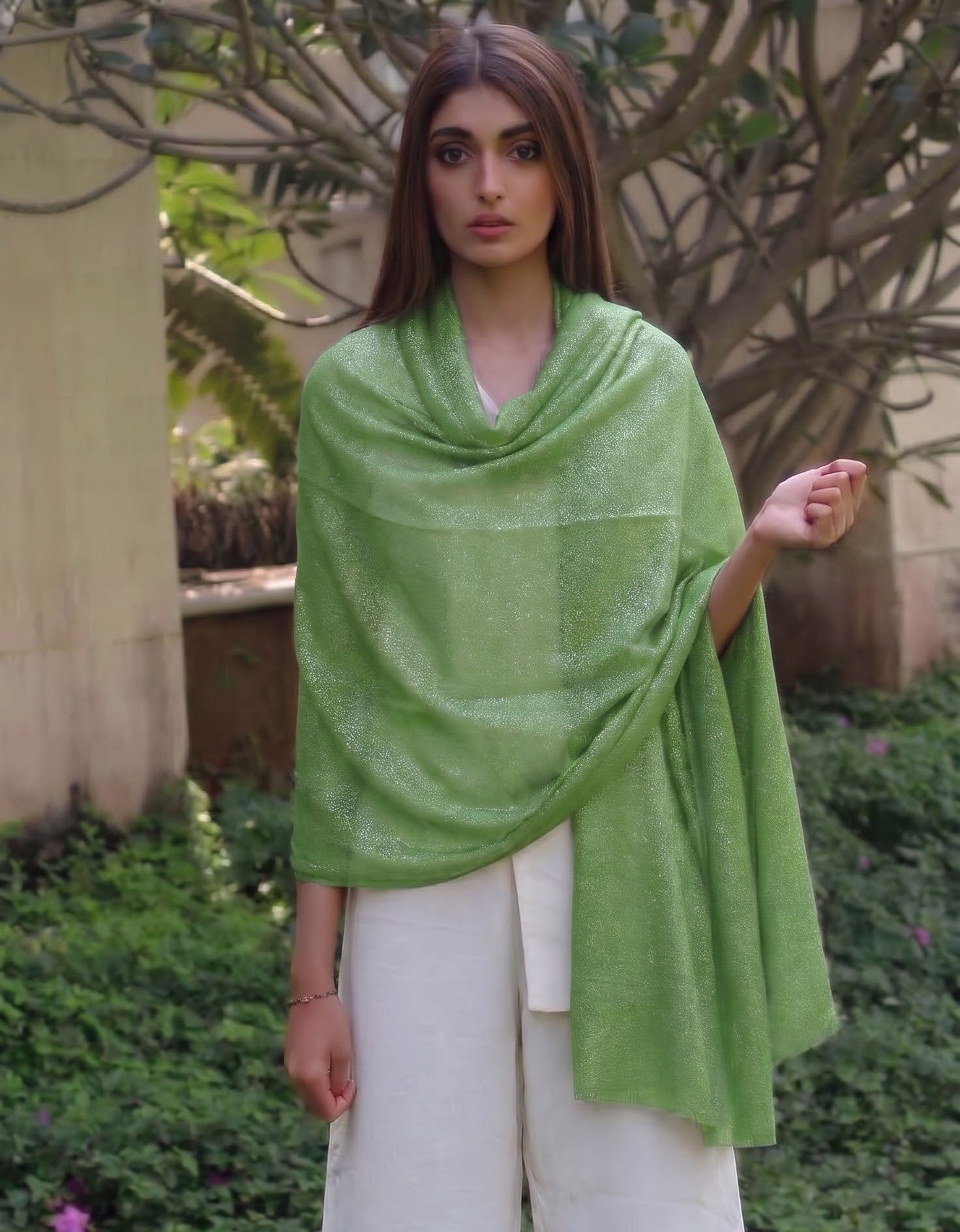 viscose full lurex stole