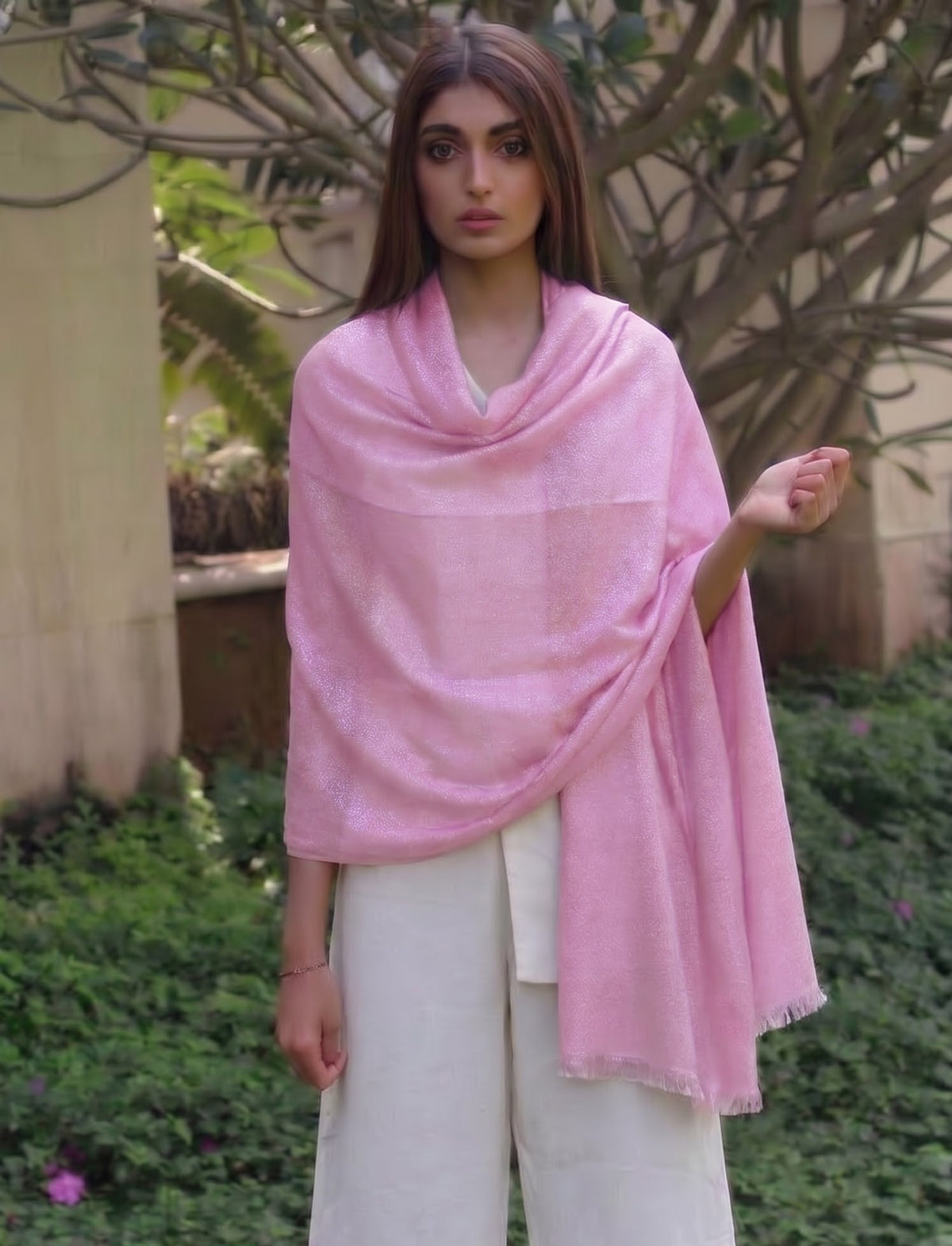 viscose full lurex stole