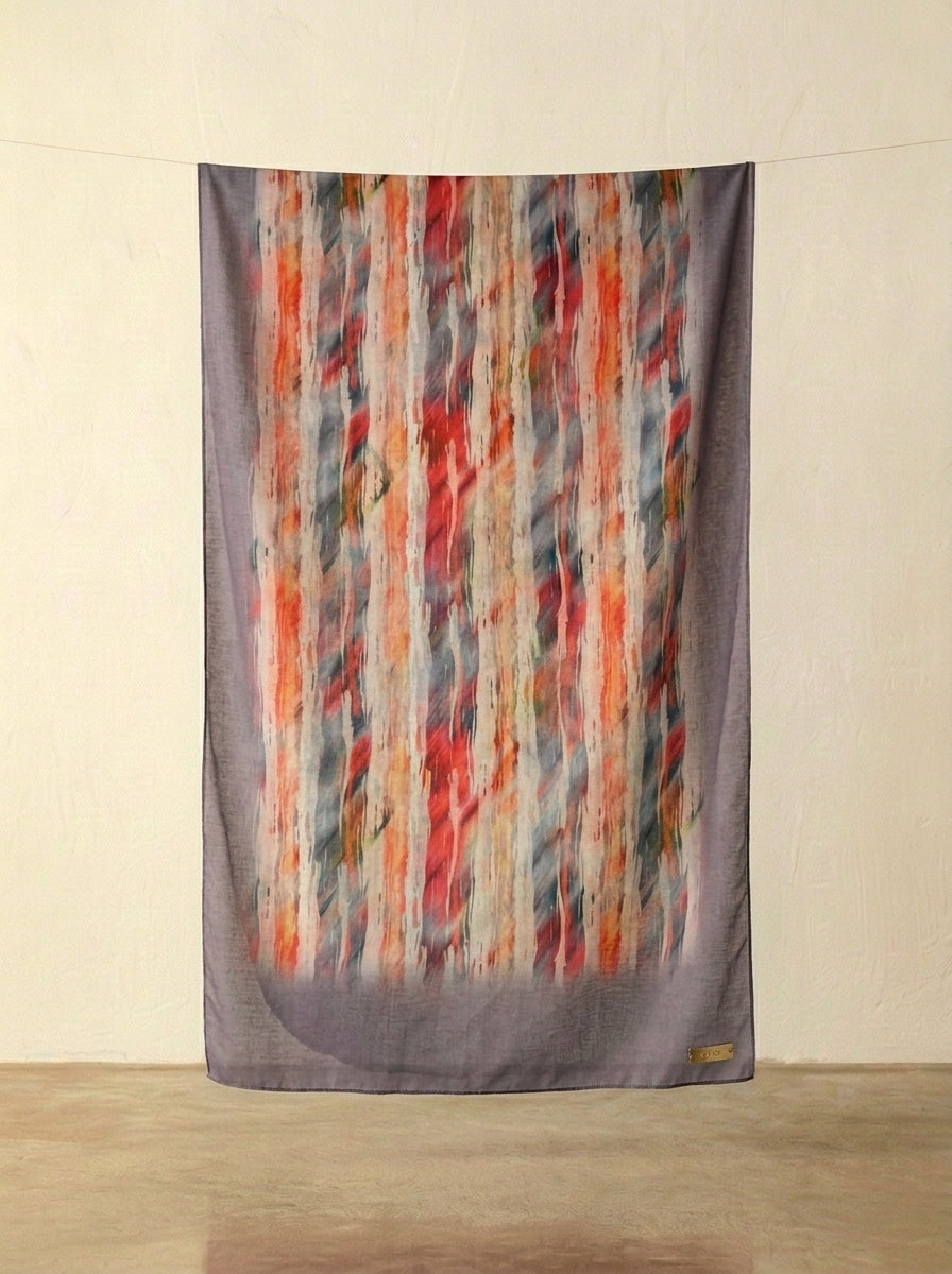 Karivani Luxury Digital Print Cotton Stole