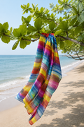 Luxury Silk Multi-Print Printed Stole (100x195 cm)