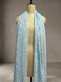 2 IN 1 Digital Print Chiffon Stole | 100x180 cm